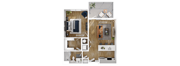 A series of images showing different layouts of a room with furniture and measurements.