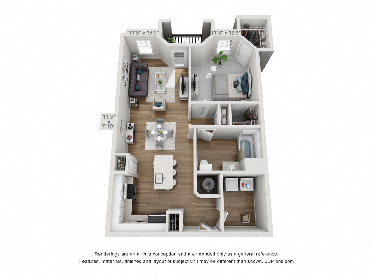 1 bedroom apartment hawthorne at parkside