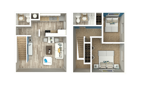 our apartments have a variety of floor plans to choose from