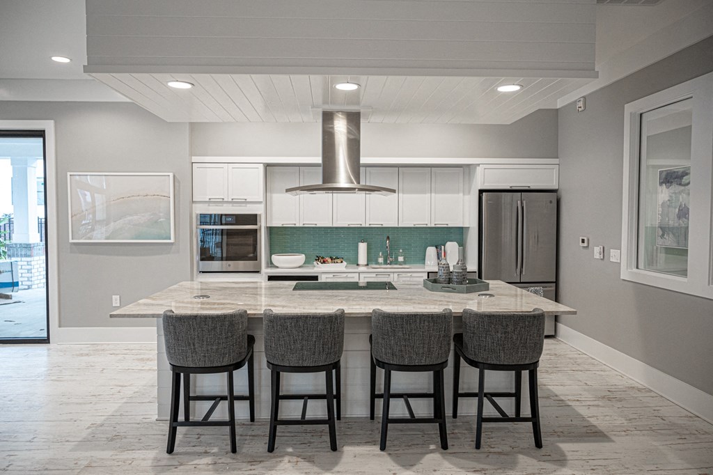 Hawthorne at Smith Creek Clubhouse Kitchen