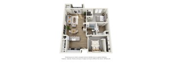 a 3 bedroom floor plan of a 2100 sq ft