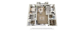 the outlook floor plan of 4 bedroom 2400 sq ft