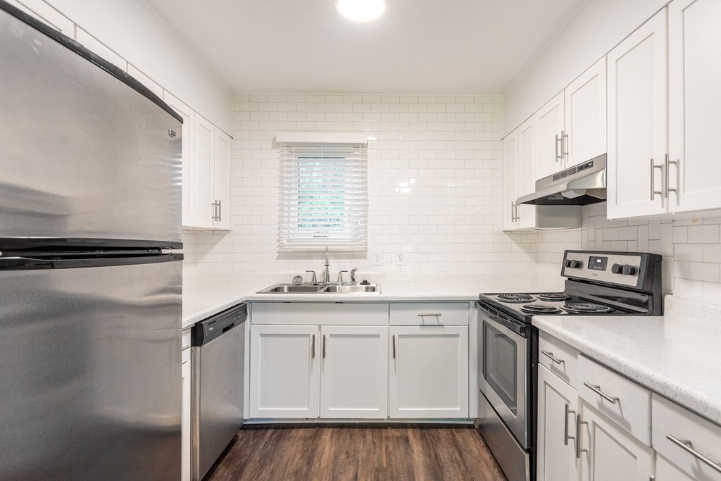 Kitchen with Stainless Steel Appliances