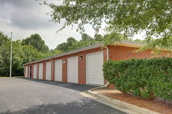 Detached Garages at Wynslow Park Apartments in Raleigh, NC