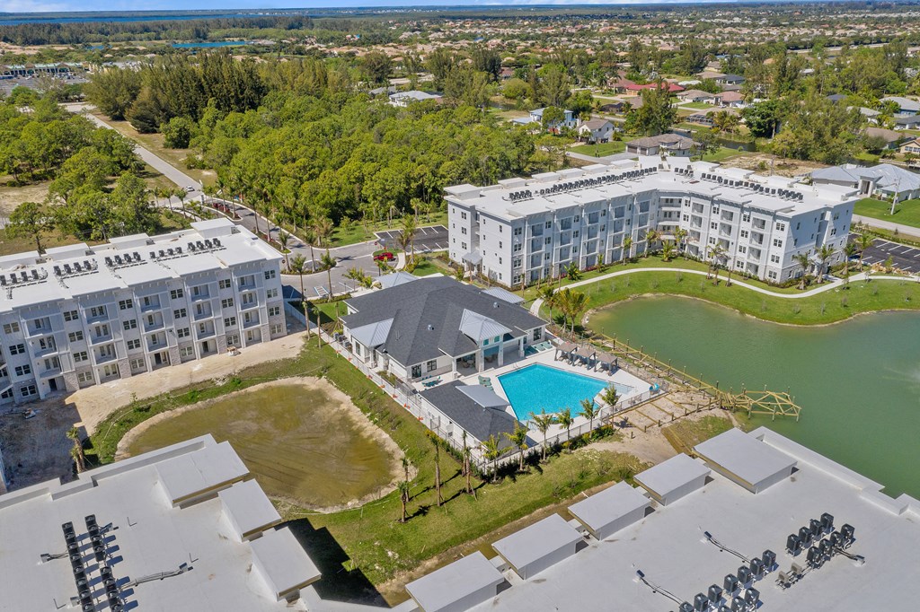 Oasis at Surfside Drone Photo