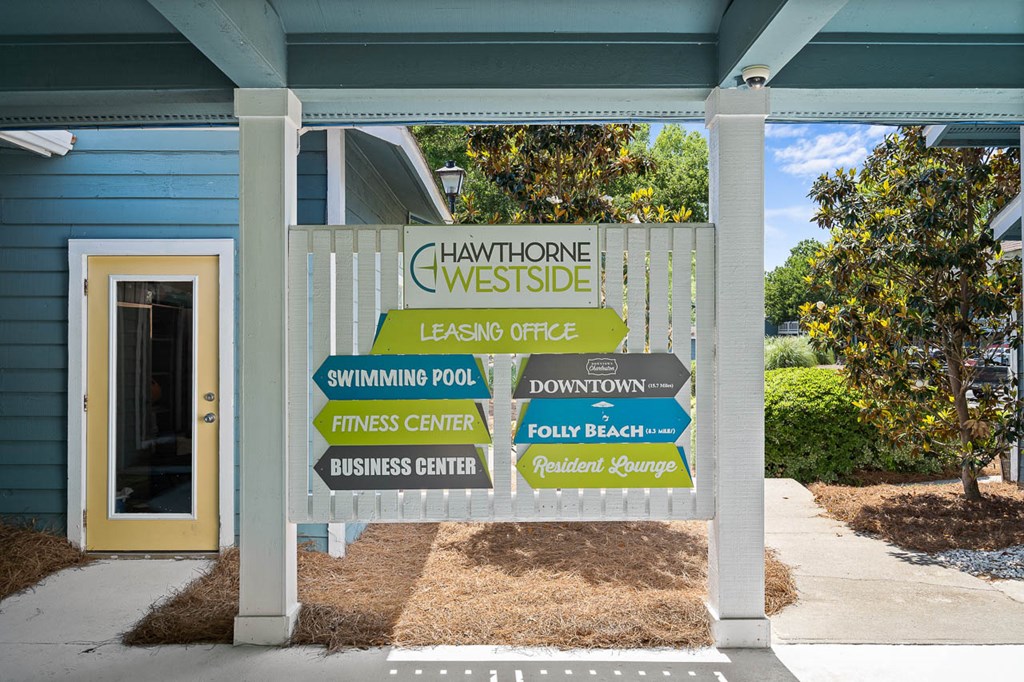the welcome sign to the wellness center