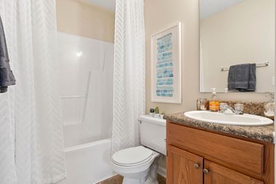Bathroom at Hawthorne at the Hall in Rural Hall, NC