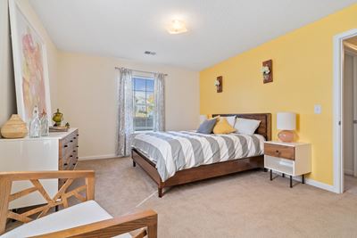Bedroom at Hawthorne at the Hall in Rural Hall, NC