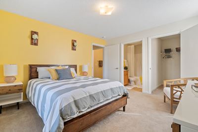 Bedroom at Hawthorne at the Hall in Rural Hall, NC