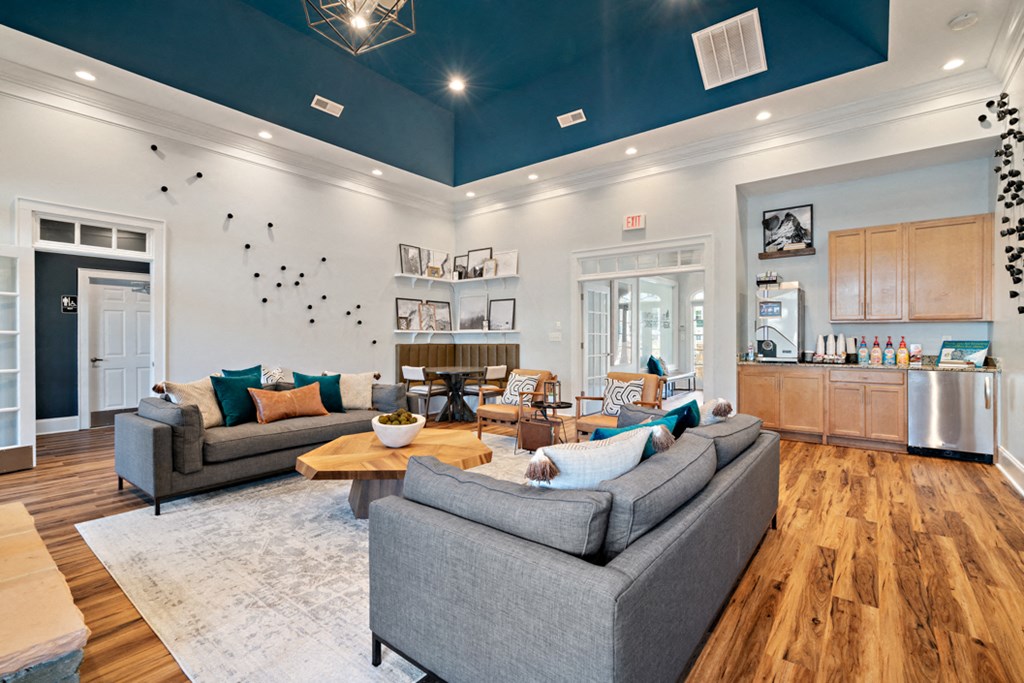 Enjoy a day with family and friends inside the clubhouse at Hawthorne at Horse Pen Creek