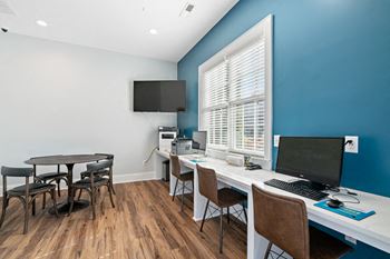 Cyber Cafe at Hawthorne at Horse Pen Creek