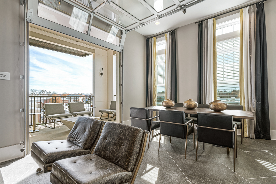 Sky Lounge with Views of Downtown Greensboro