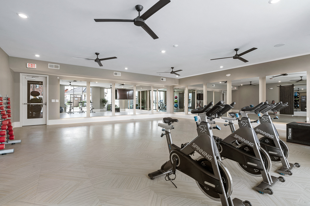 Yoga and Spin Studio Hawthorne at Friendly Greensboro NC