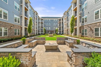 Courtyard at Hawthorne at Mills Gap in Asheville, North Carolina Courtyard at Hawthorne at Mills Gap in Asheville, North Carolina - Photo Gallery 2