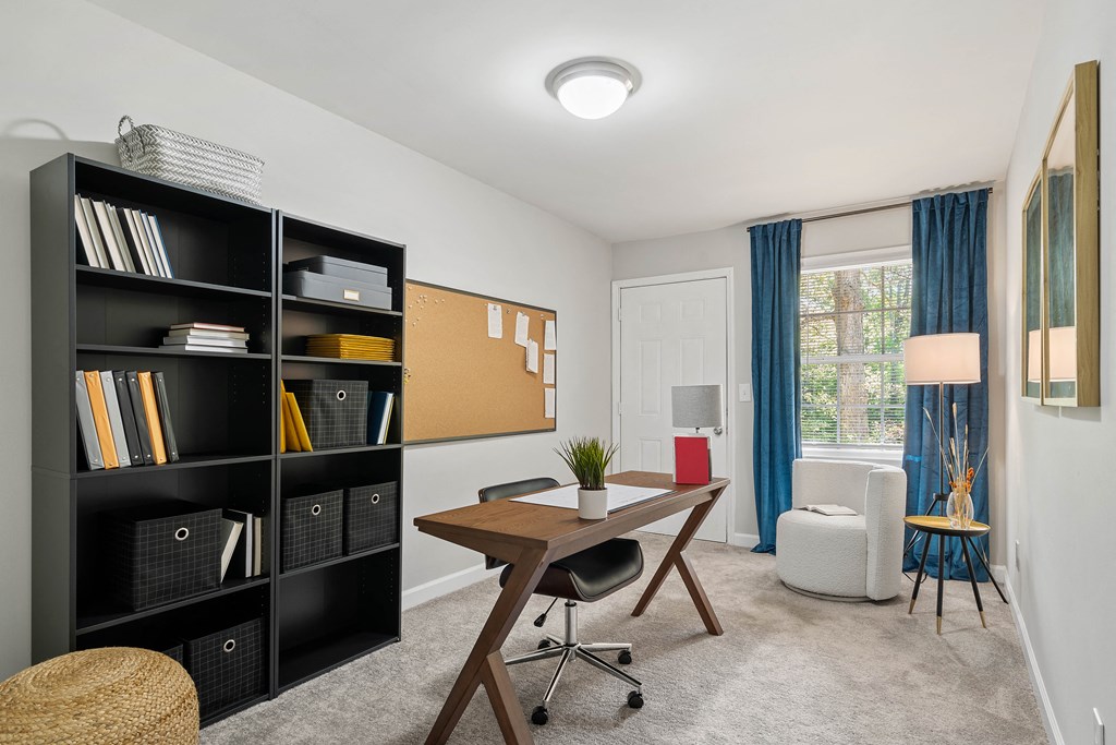 the residence on lamar apartment homes leasing office and living room