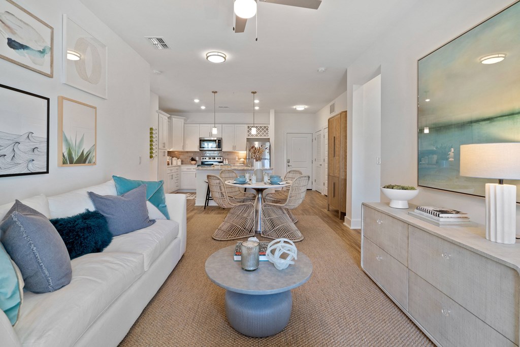Oasis at Surfside Living Room
