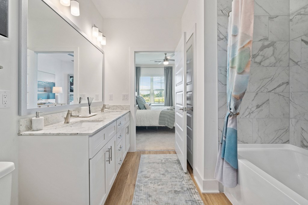 Oasis at Surfside Bathroom