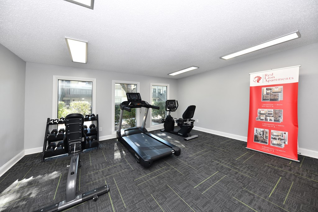 the gym at the promenade apartments in rapid city