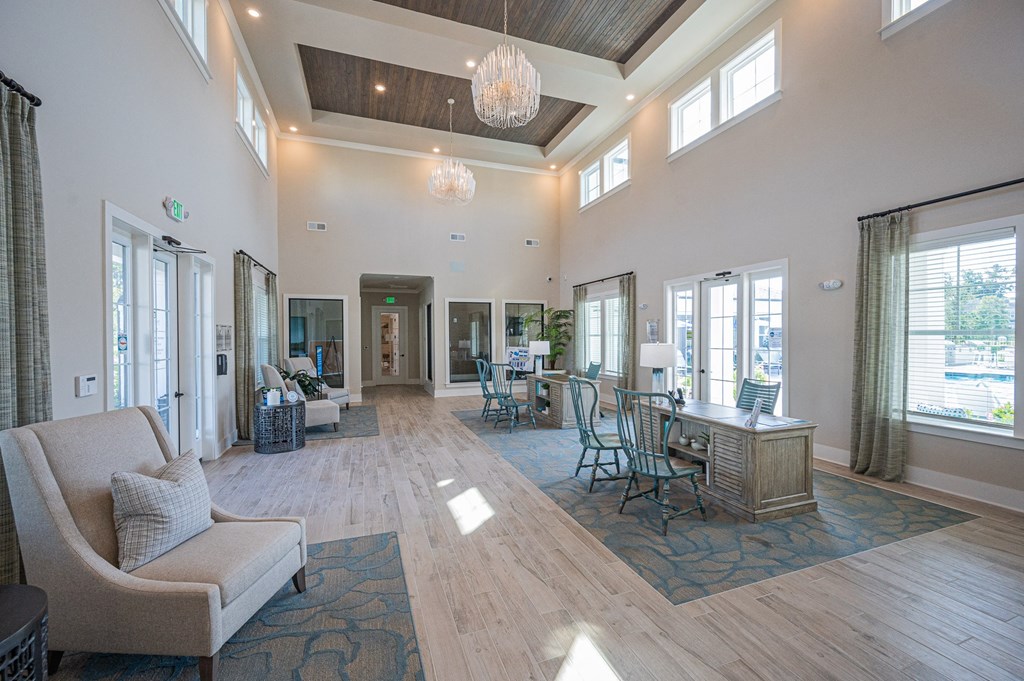 Spacious Coastal Inspired Clubhouse