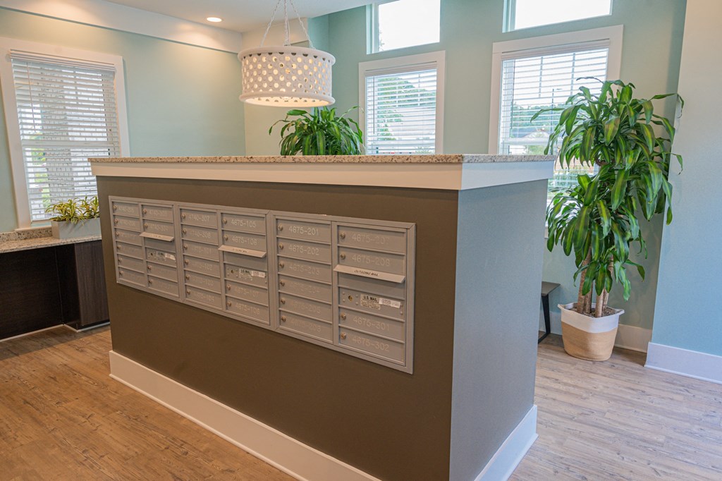 Mailing Center at Hawthorne at Smith Creek in Wilmington, NC