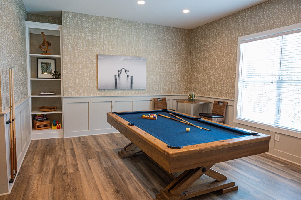 Billiards Table at Stephens Pointe Apartments in Wilmington, NC