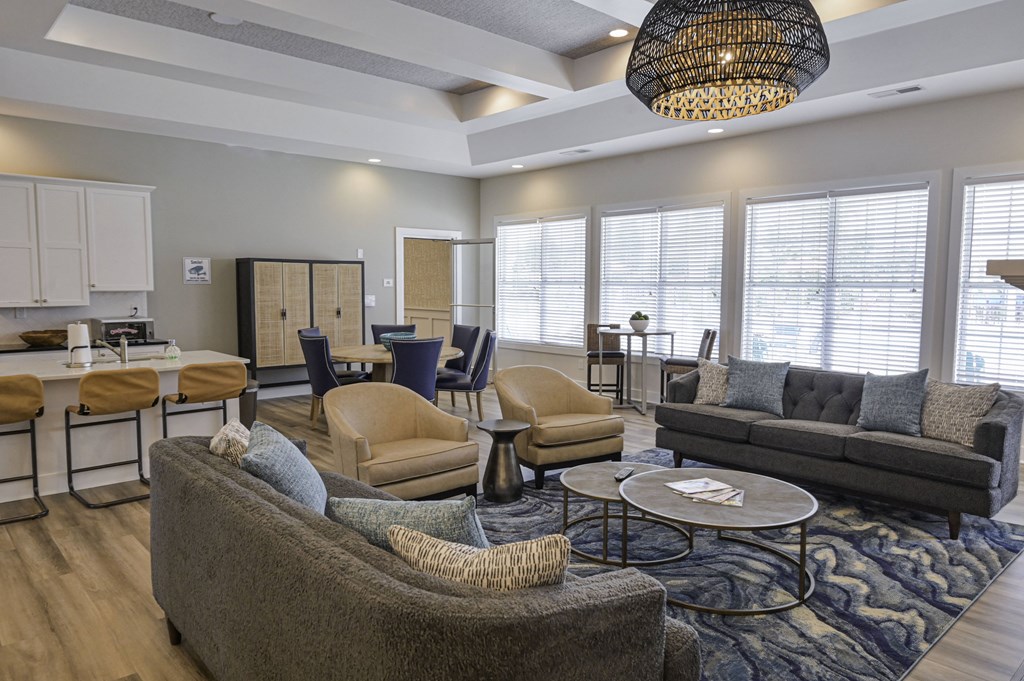 Clubhouse at Stephens Pointe Apartments in Wilmington, NC