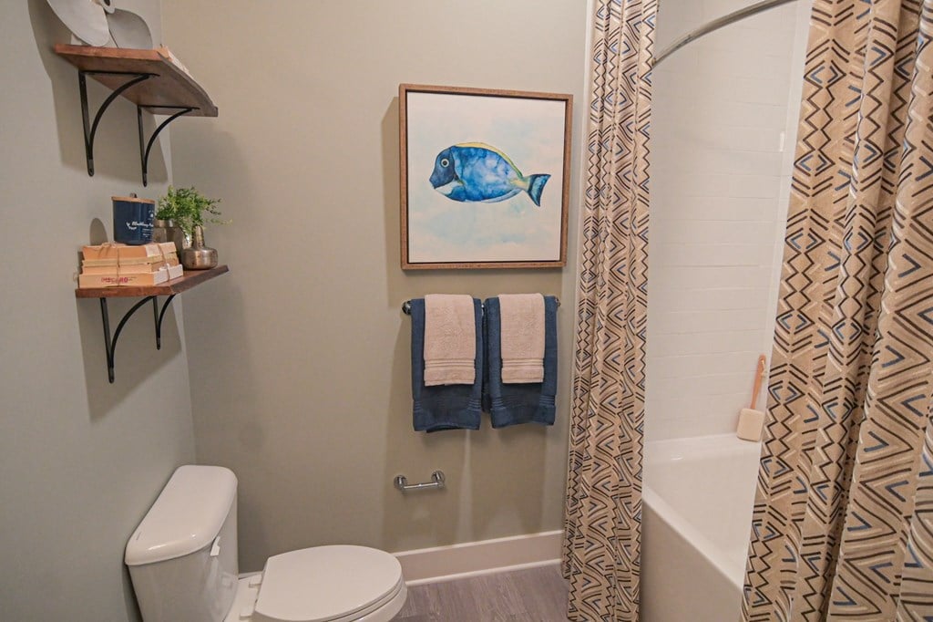 Spacious Bathroom at Indy West in Wilmington, NC