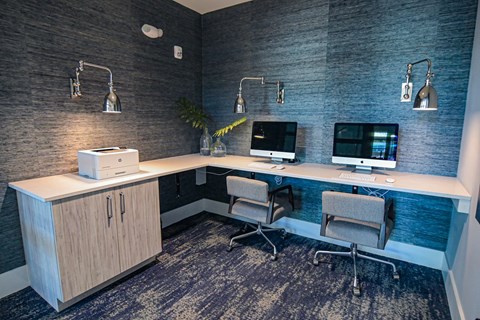 Business Center at Hawthorne at Indy West in Wilmington, NC