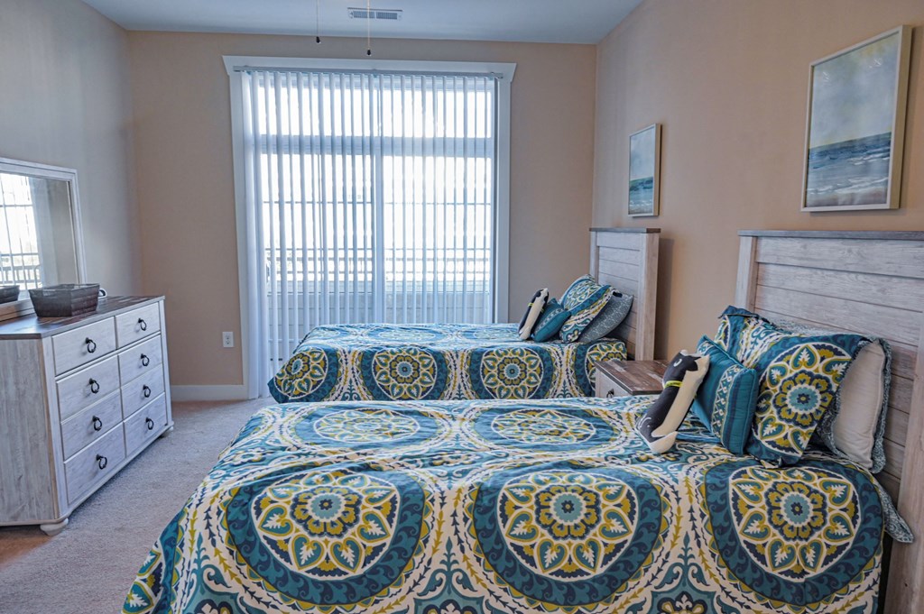 Bedroom at Grand View Luxury Apartments in Wilmington, NC