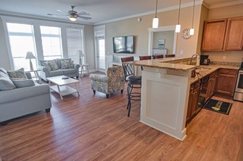 Open-Concept Floor Plan at Grand View Luxury Apartments in Wilmington, NC Open-Concept Floor Plan at Grand View Luxury Apartments in Wilmington, NC - Photo Gallery 3