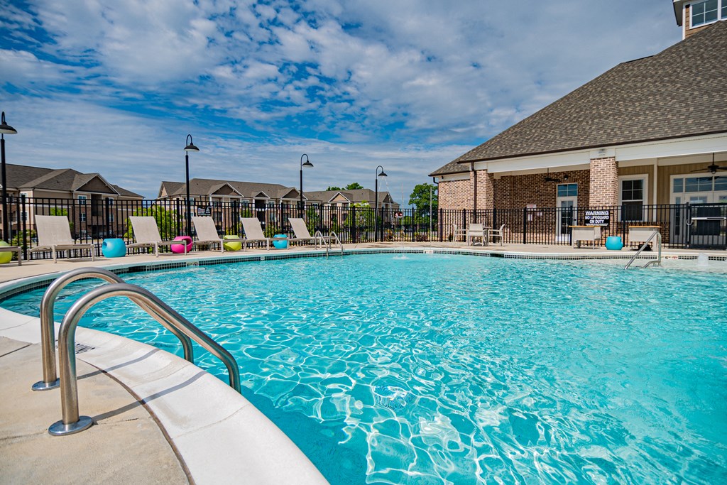 Sparkling swimming pool at Millis and Main at Grandover