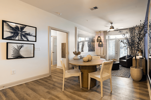 Open Concept Floor Plan with Ambient Lighting