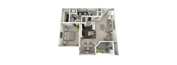 a 3d floor plan of a102102