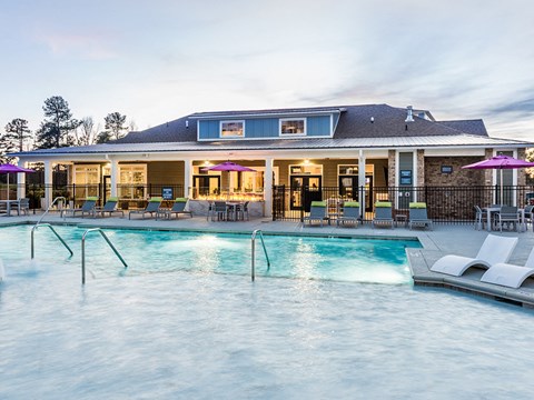 the swimming pool at the resort at governors crossing