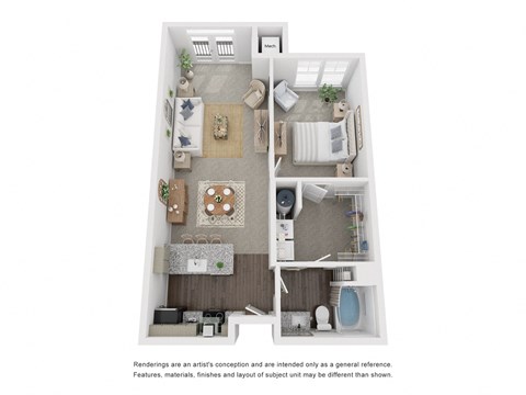 a stylized floor plan of a 2103 sq ft