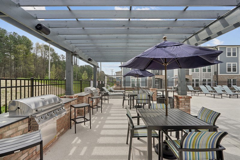 a rendering of a restaurant with tables and chairs