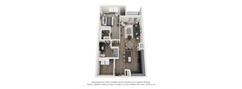 a 1 bedroom floor plan  sierra  2100 sq ft
