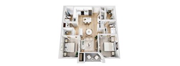 Floor Plan 2.0 at The Oasis at Surfside