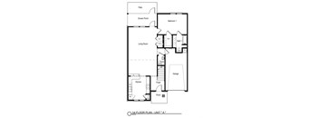 townhome floorplan 1st floor