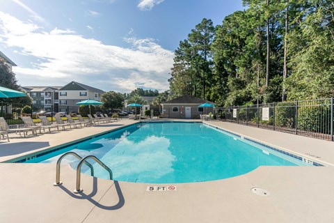 Resort-style Swimming Pool with Expansive Sundeck