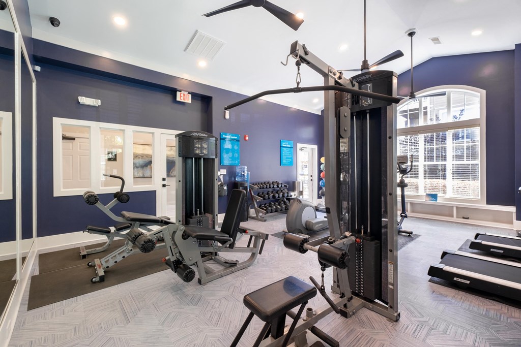 the apartments at masse corner 205 fitness room