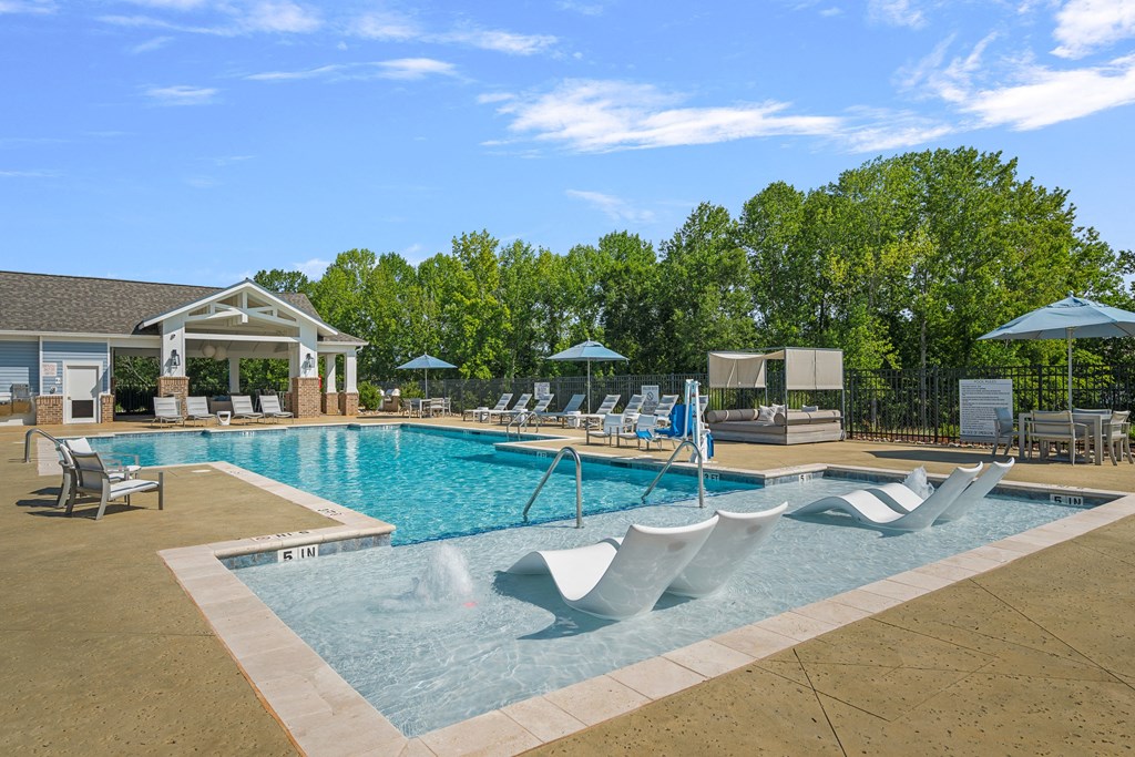 take a dip in our resort style pool