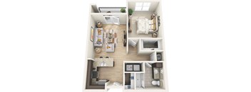 A series of images showing different rooms of a house.