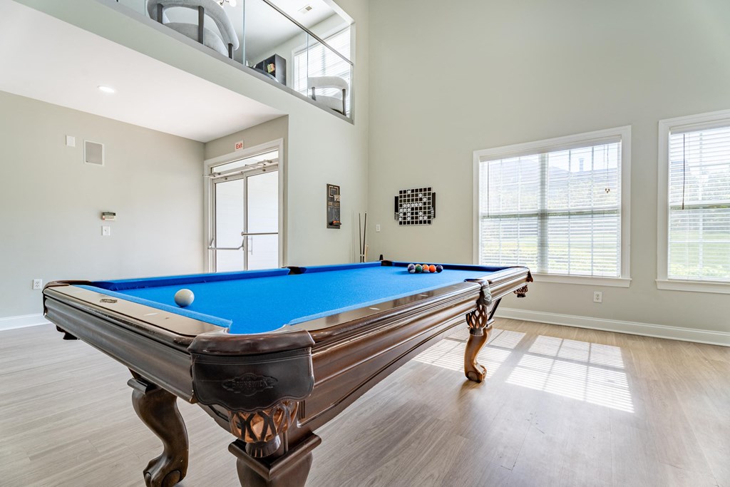 the preserve at ballantyne commons pool room
