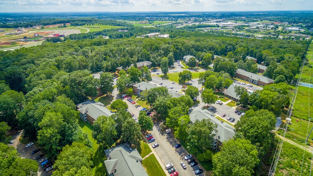 Aerial View of Hawthorne at the Ridge in Madison, AL