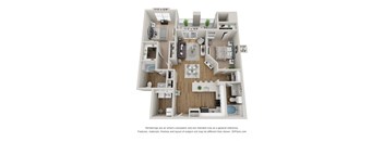 Liore Floor Plan at Hawthorne Waterside in Leland, NC