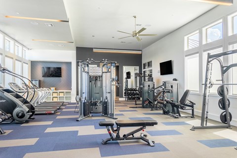 24-Hour Fitness Center With Spin, Cardio, And Fitness On Demand Studio
