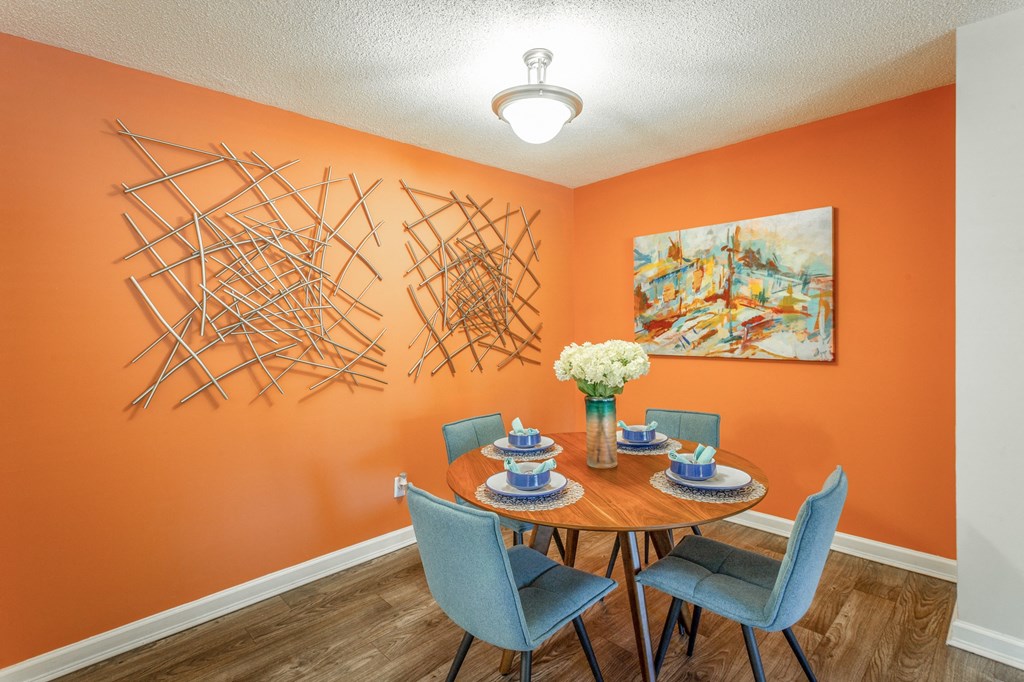 Dining Room Area at Hawthorne at Lily Flagg in Huntsville, AL