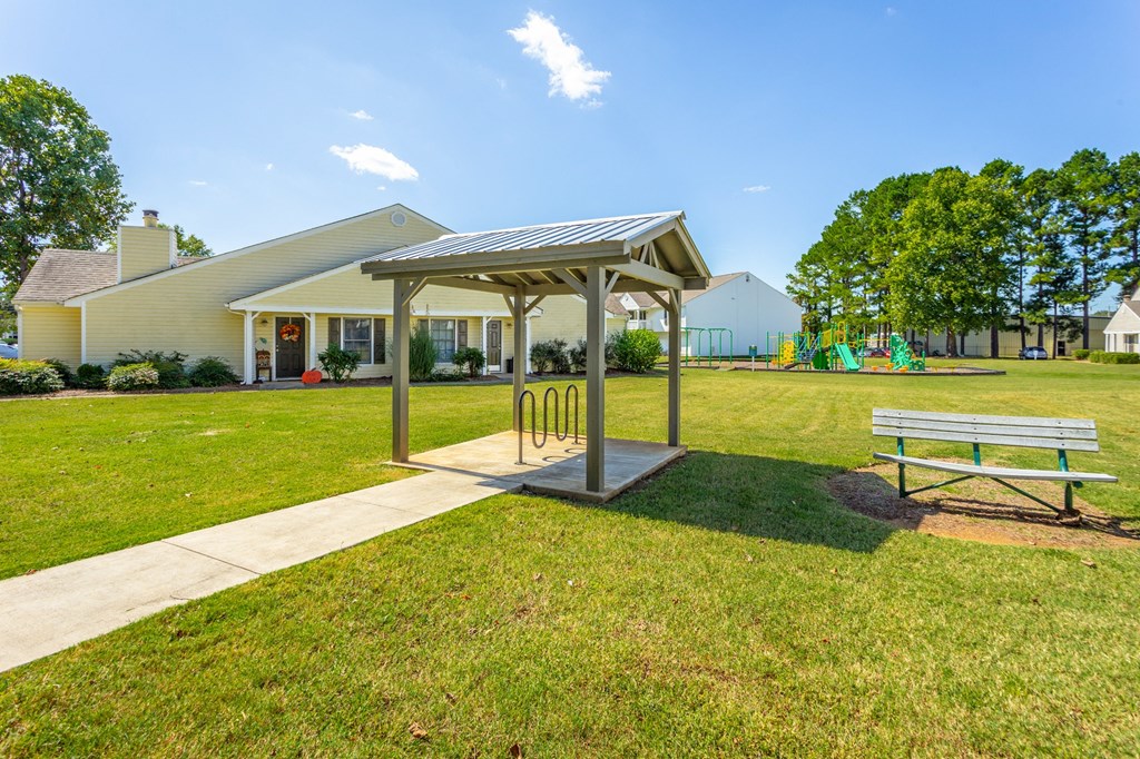 Bike Storage at Hawthorne at Lily Flagg in Huntsville, AL