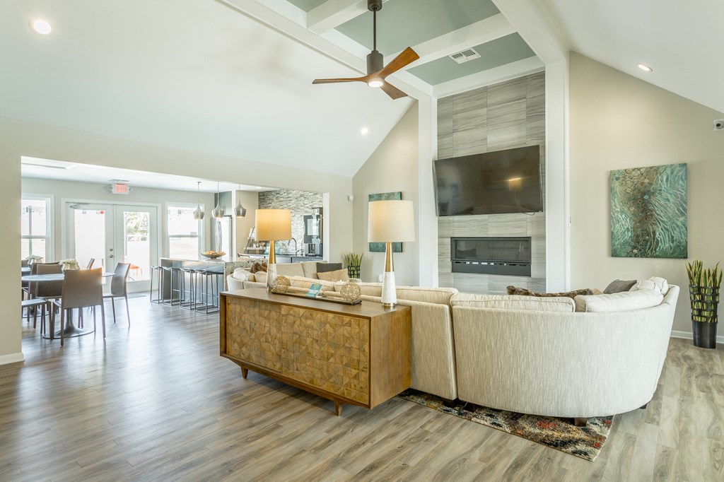 Resident Lounge at Hawthorne at Lily Flagg in Huntsville, AL